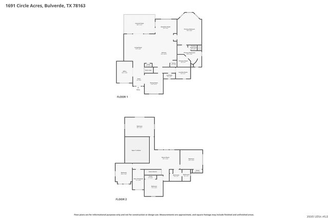 1691 Circle Acres, Bulverde, TX 78163