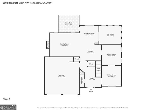 3602 Bancroft Main NW, Kennesaw, GA 30144