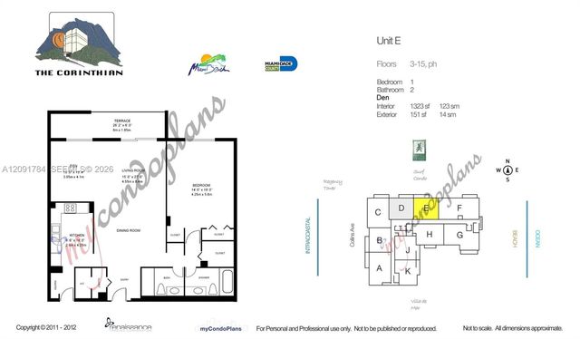 5825 Collins Avenue 14E, Miami Beach, FL 33140