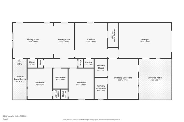 630 W Neely Street, Dallas, TX 75208
