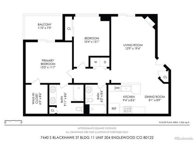 7440 S Blackhawk St 11-204, Englewood, CO 80112