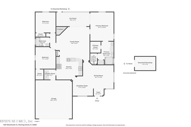 1667 BLACKHAWK Court, Fleming Island, FL 32003