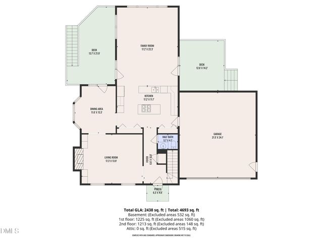 5321 Oakbrook Drive, Durham, NC 27713