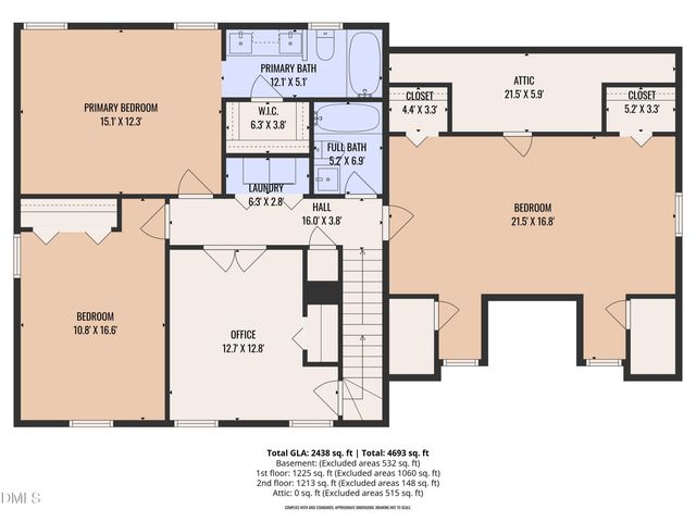 5321 Oakbrook Drive, Durham, NC 27713