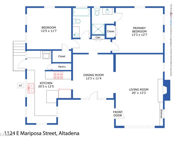 1124 E Mariposa Street, Altadena, CA 91001