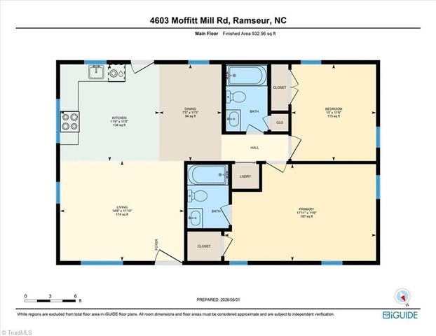 4603 Moffitt Mill Road, Ramseur, NC 27316