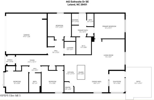 442 Esthwaite Drive SE, Leland, NC 28451