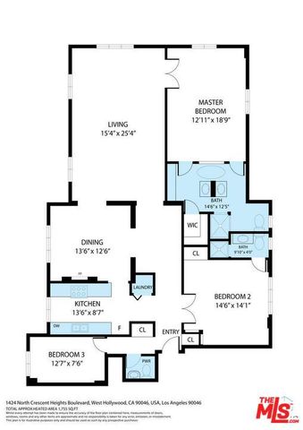 1424 N Crescent Heights Boulevard 51, West Hollywood, CA 90046