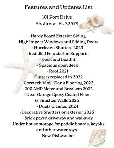 101 Port Drive, Shalimar, FL 32579