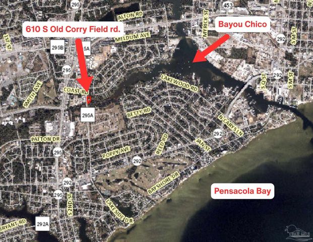 610 S Old Corry Field Rd, Pensacola, FL 32507