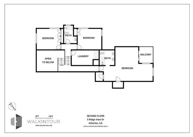 5 Ridge View Drive, Atherton, CA 94027