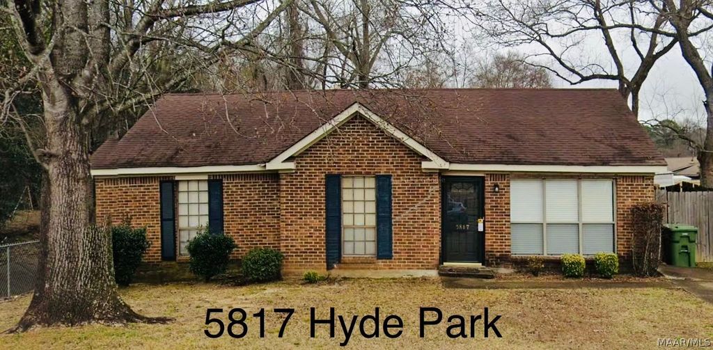 5817 Hyde Park Drive, Montgomery, AL 36117