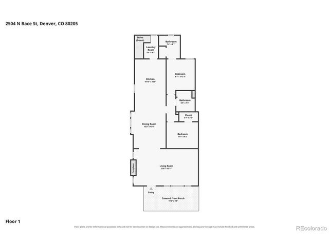 2504 N Race St, Denver, CO 80205
