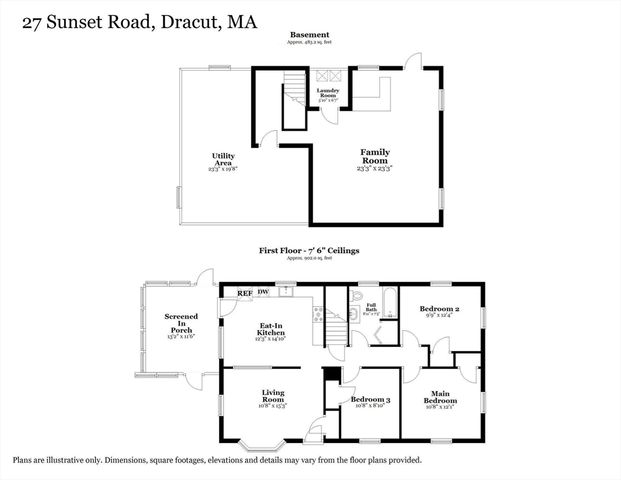 27 Sunset Rd, Dracut, MA 01826