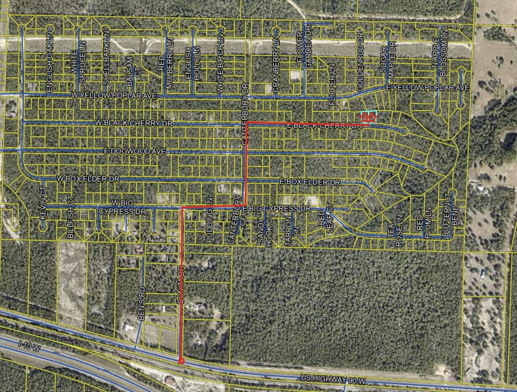lot 28-29 E Black Cherry Drive, Defuniak Springs, FL 32433