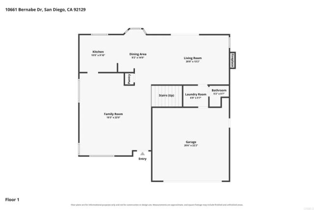 10661 Bernabe Drive, San Diego, CA 92129