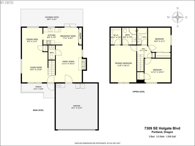7309 Se HOLGATE Blvd, Portland, OR 97206