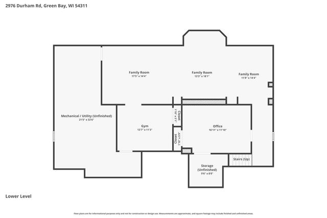 2976 DURHAM ROAD, Green Bay, WI 54311