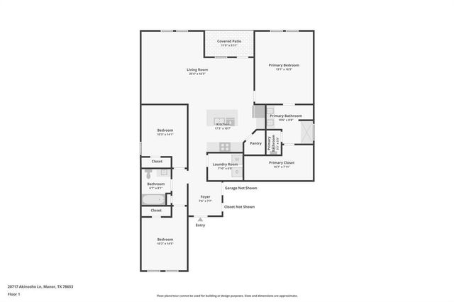 20717 Akinosho LN, Manor, TX 78653