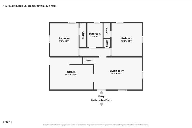 122 - 124 N Clark Street, Bloomington, IN 47408