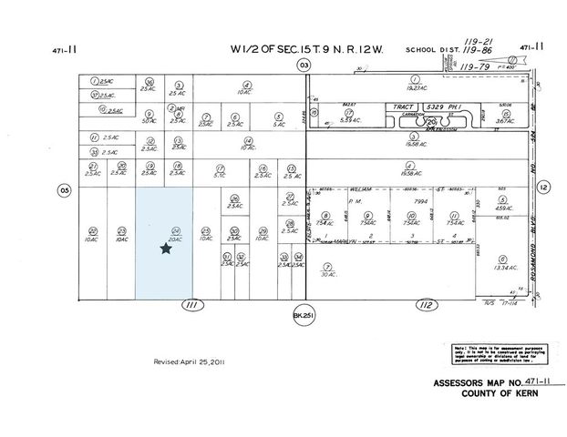 0 Near United St & Barrington Ave, Rosamond, CA 93560