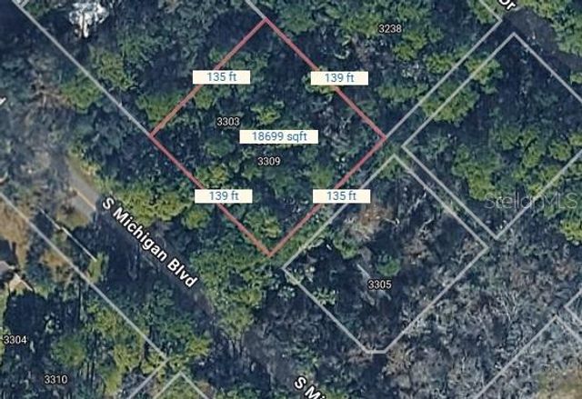3315 S MICHIGAN BOULEVARD, Homosassa, FL 34448
