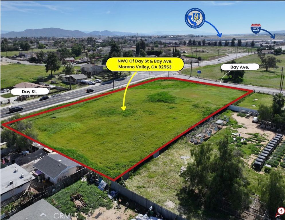 0 NWC of Day St. & Bay Ave., Moreno Valley, CA 92553