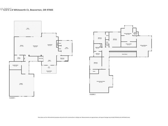 13575 Sw WHITWORTH Ct, Beaverton, OR 97005
