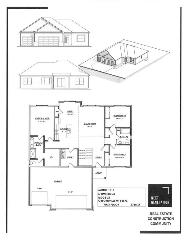 416 Ridge Court, Orfordville, WI 53576
