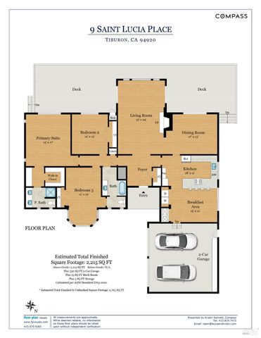 9 Saint Lucia Pl, Tiburon, CA 94920