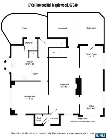 17 Collinwood Road, Maplewood, NJ 07040