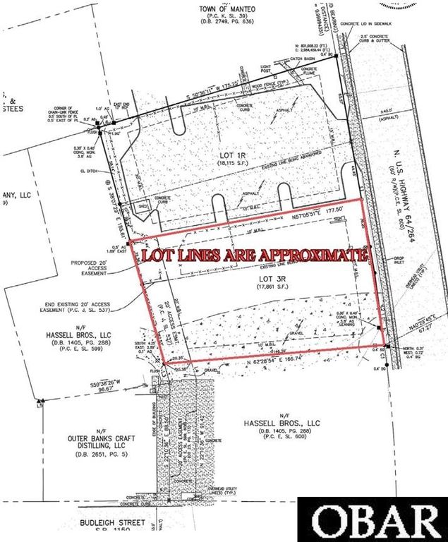 Image 9 of property listing at 0 N Highway 64/264 Lot 3r, Manteo, NC 27954