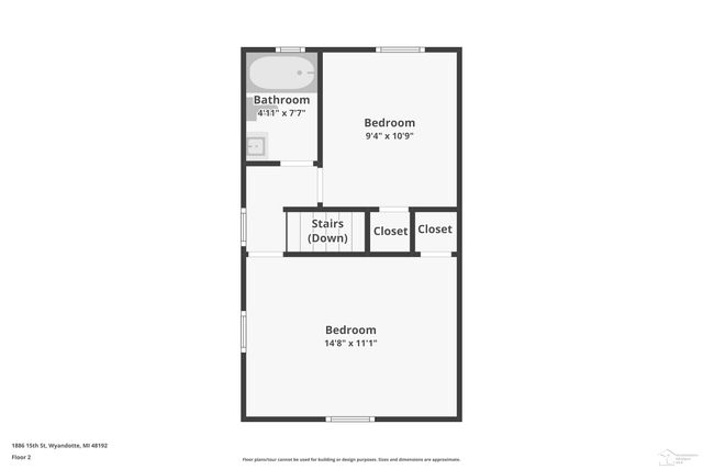 1886 15th Street, Wyandotte, MI 48192