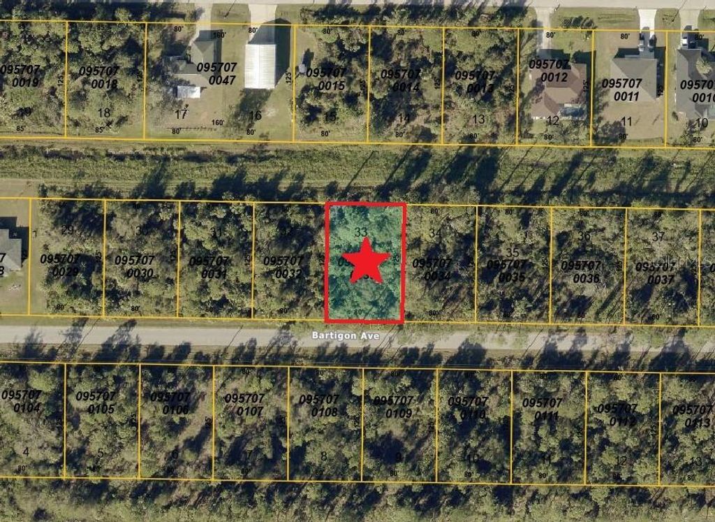 Lot 33 BARTIGON AVENUE, North Port, FL 34286