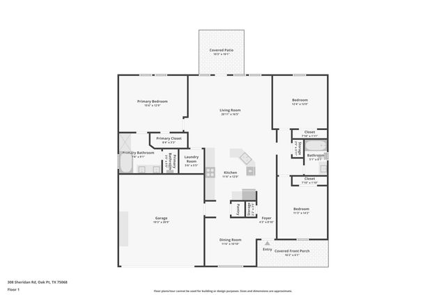 308 Sheridan Road, Oak Point, TX 75068