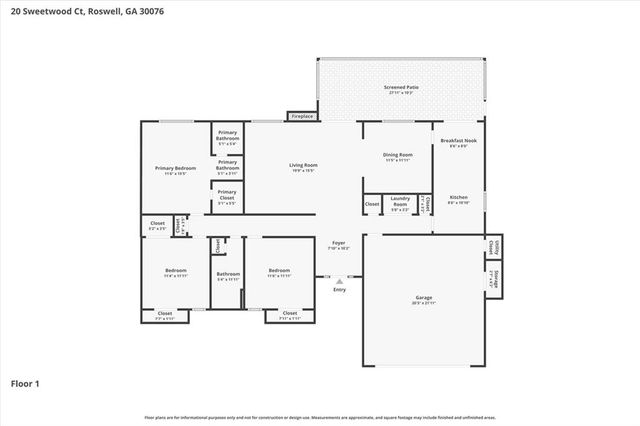 20 Sweetwood Court, Roswell, GA 30076