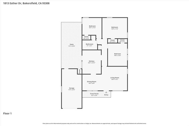 1813 N esther, Bakersfield, CA 93308