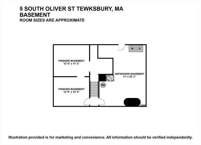 5 South Oliver St, Tewksbury, MA 01876