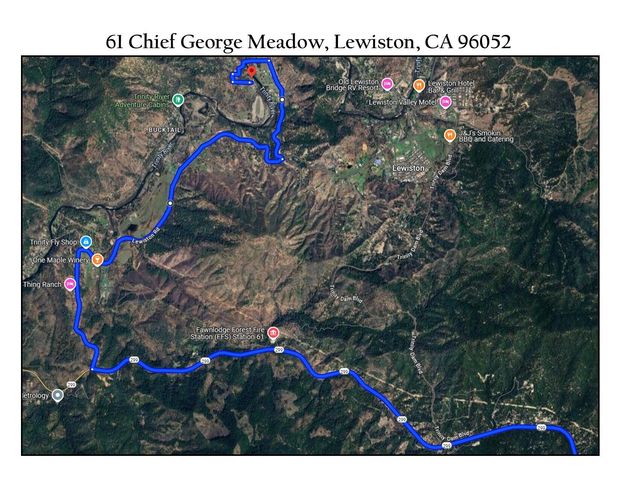 61 Chief George, Lewiston, CA 96052