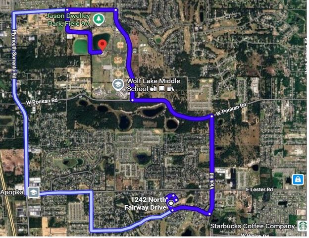 1242 N FAIRWAY DRIVE, Apopka, FL 32712