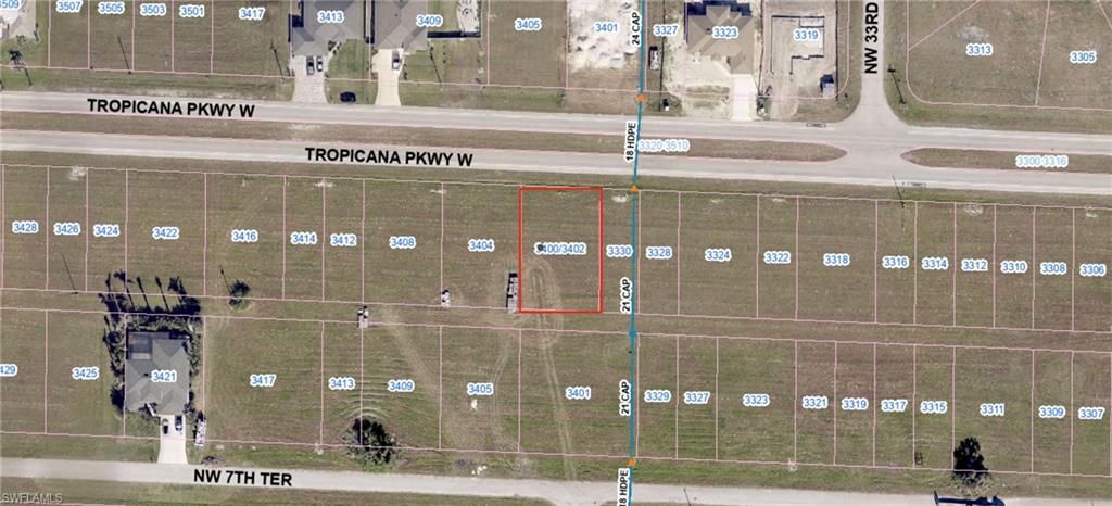 3400/3402 Tropicana PKWY W, CAPE CORAL, FL 33993 — exterior