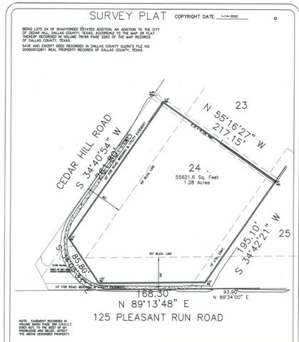 125 E Pleasant Run Road, Cedar Hill, TX 75104