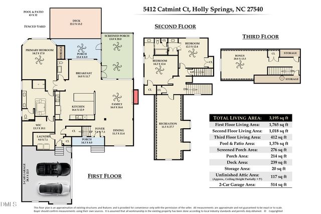 5412 Catmint Court, Holly Springs, NC 27540