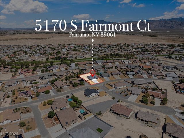 5170 South Fairmont Court, Pahrump, NV 89061