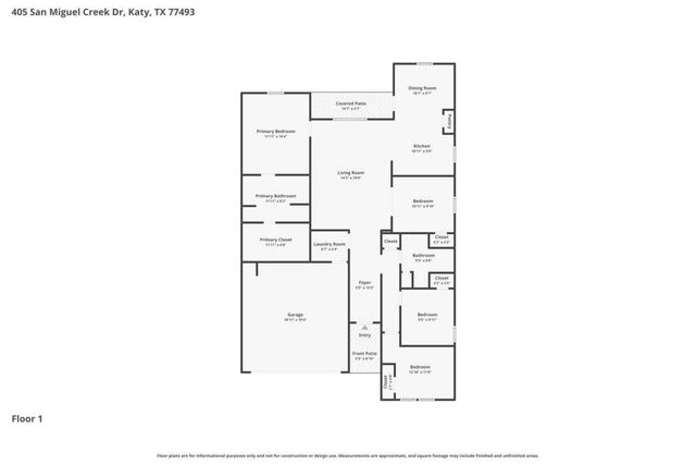 405 San Miguel Creek Drive, Katy, TX 77493