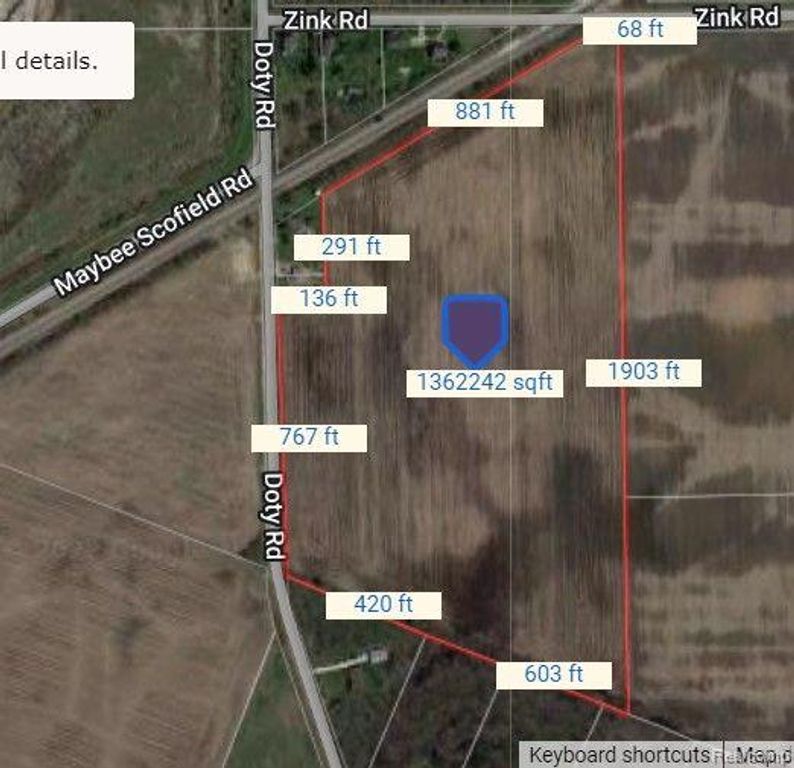 0 Doty S, Maybee, MI 48159