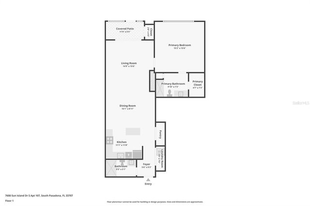 7600 SUN ISLAND DRIVE S 107, South Pasadena, FL 33707