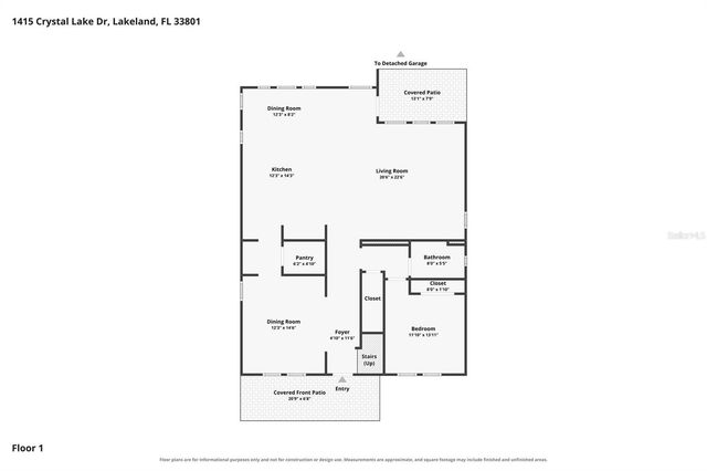 1415 CRYSTAL LAKE DRIVE, Lakeland, FL 33801