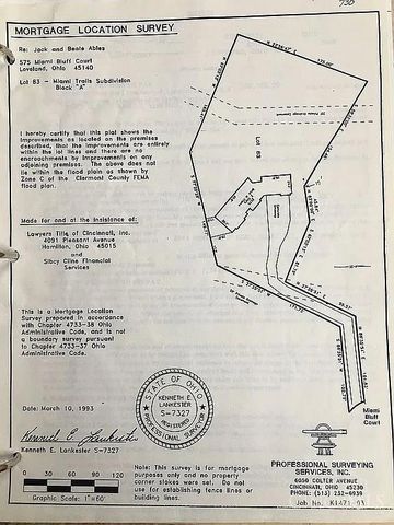 575 Miami Bluff Court, Miami Twp, OH 45140