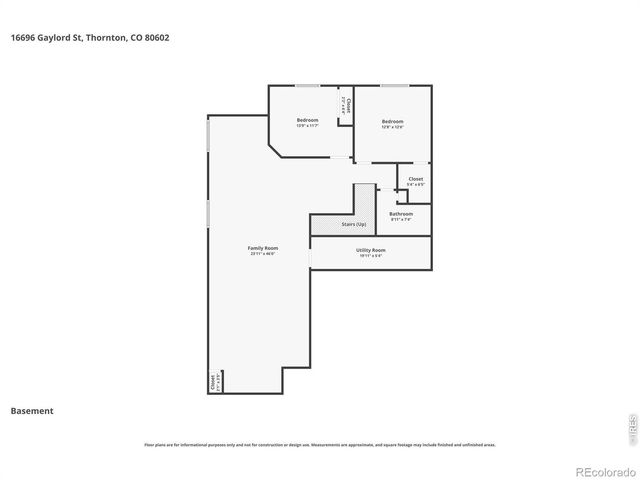 16696 Gaylord Street, Thornton, CO 80602